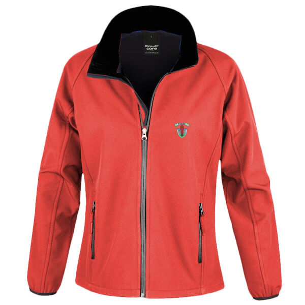Fossa Rowing Club - Women's Core printable softshell jacket Thumbnail